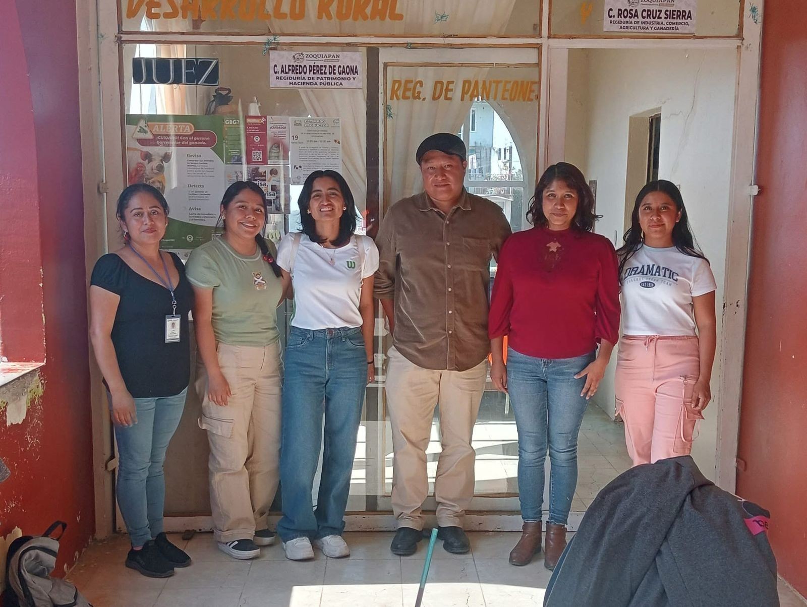 s realizaron 13 altas y actualizaciones de UPP de los ganaderos, apicultores y meliponicultores de Zoquiapan.🐄🐝🤠