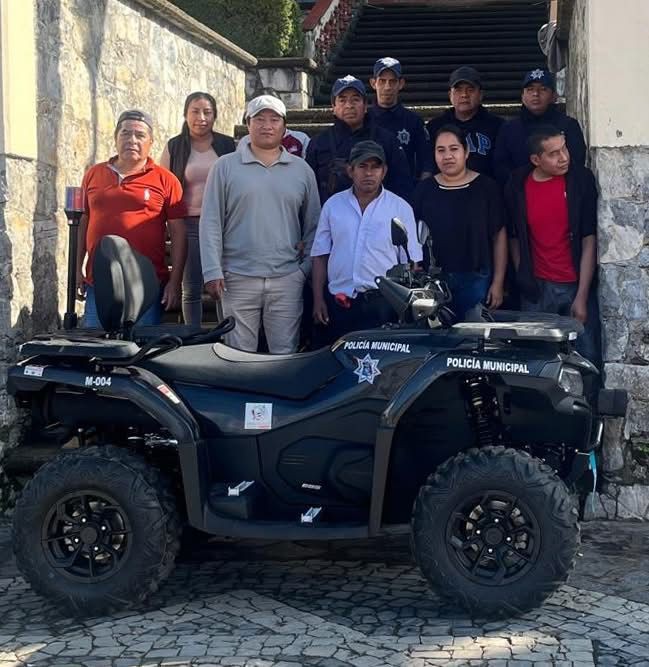 Con el firme compromiso de fortalecer la seguridad pública y brindar una mejor atención a la ciudadanía, el Ayuntamiento de Zoquiapan 🏛️, que preside el C.