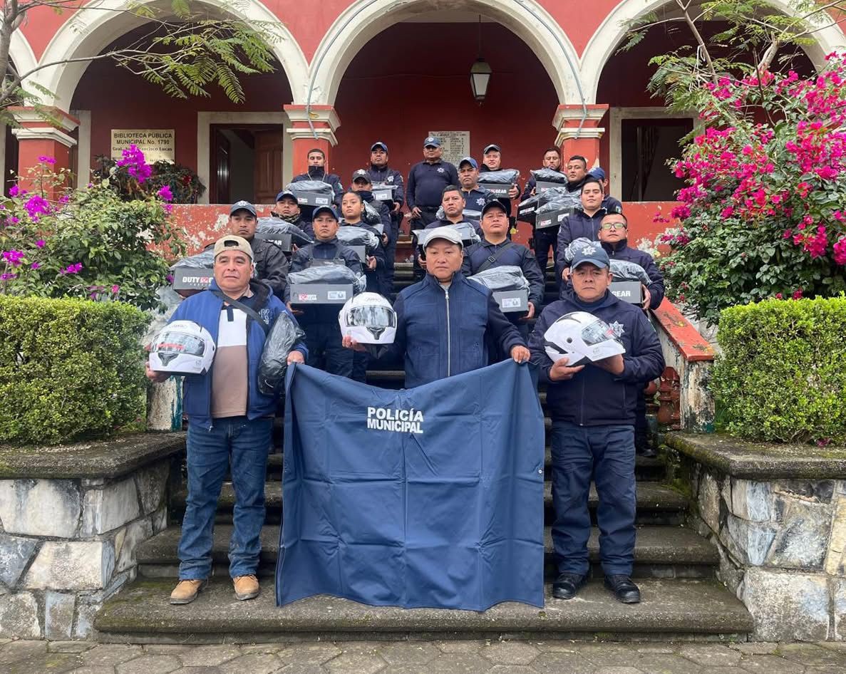 Con el compromiso de fortalecer la seguridad en nuestro municipio